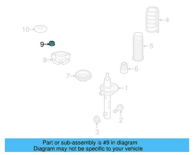 Top Nut N-910-216-01 - View 15