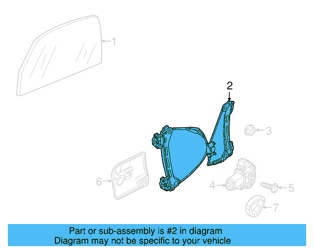 Window Regulator 5C5-837-462-C - View 5