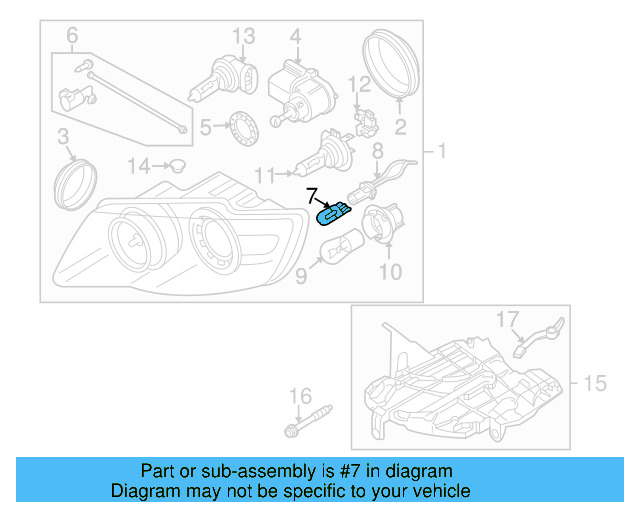Adjust Motor Seal 443-941-323 - View 17