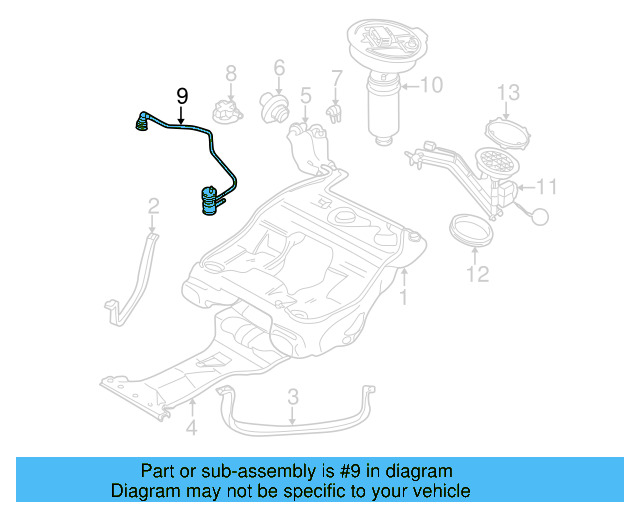 Fuel Pump Assembly 8E0-906-087-E - View 9