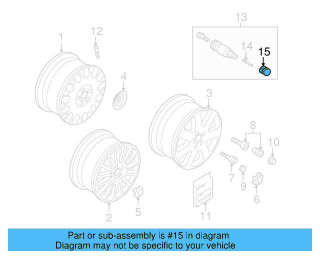 Valve Stem Cap N-908-729-01 - View 17