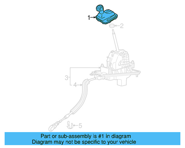 Shift Knob 7P1-713-203-G-DIC - View 7