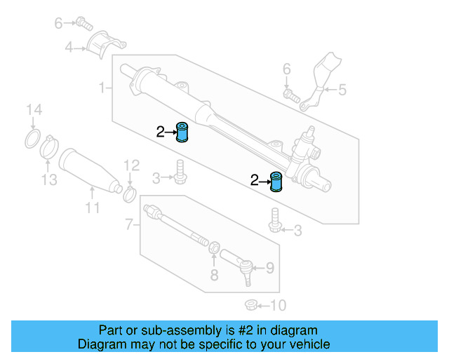 Gear Assembly Isolator 7L0-422-405 - View 4