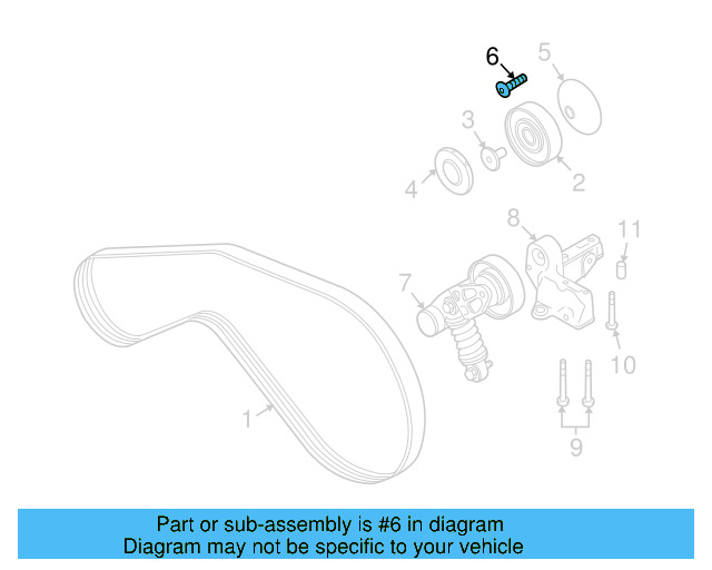 Bracket Bolt N-105-054-04 - View 4