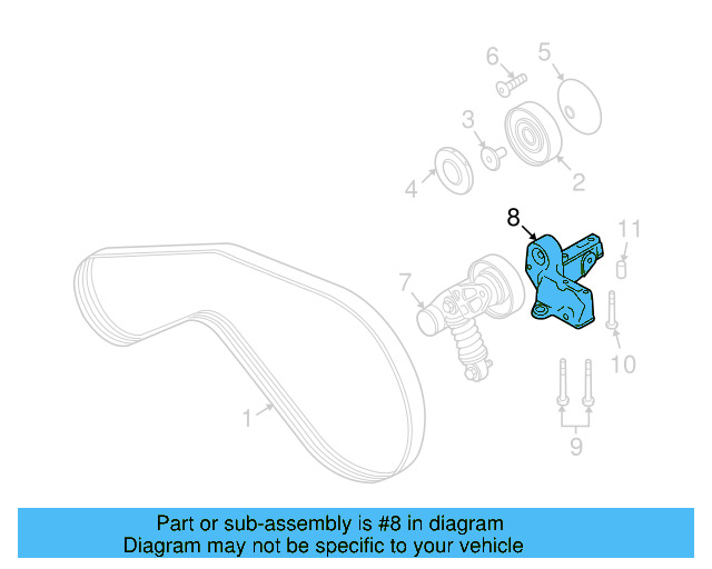 Mount Bracket 079-903-447-M - View 4