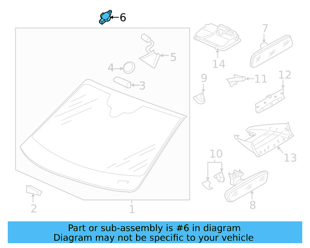 Rain Sensor 5K7-955-559-C - View 7