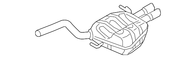 Exhaust Muffler 8V5253609F - View 2