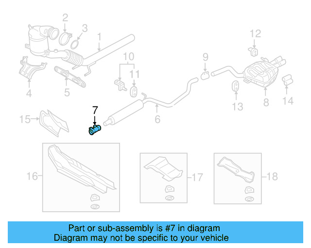Muffler & Pipe Clamp 1K0-253-141-T - View 73