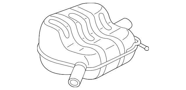 Rear Muffler 5G9-253-609-AF