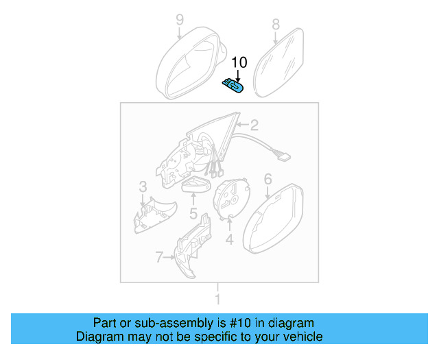 Visor Lamp Bulb N-910-701-01 - View 5