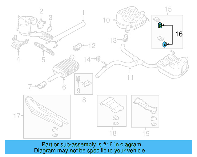 Heat Shield 5Q0-825-661-BS - View 15