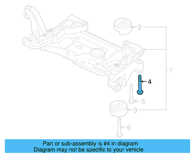 Mount Bolt N-910-398-02 - View 4