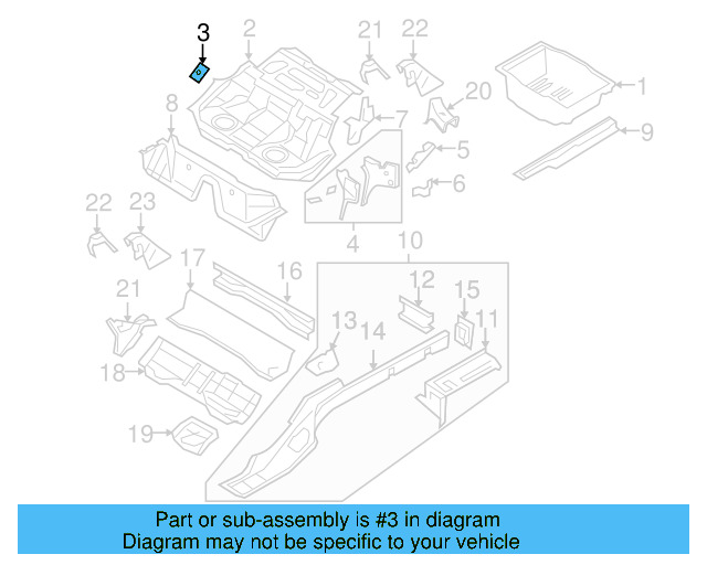 Belt Reinforced 3C0-802-957 - View 5