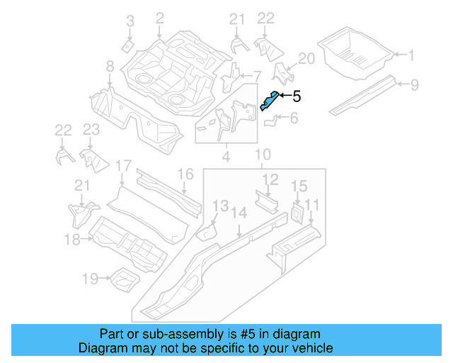 Mount Bracket 3C0-802-192-A - View 7
