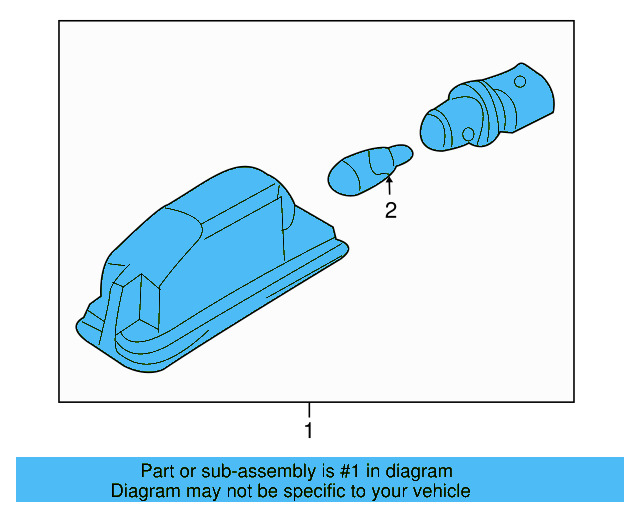 License Lamp 1K8-943-021 - View 19