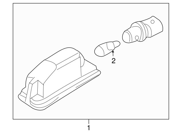 O'head Lamp Bulb N-017-753-5 - View 223