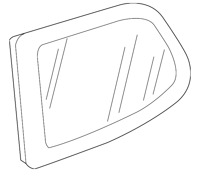 Quarter Glass 1K6-845-042-R-NVB