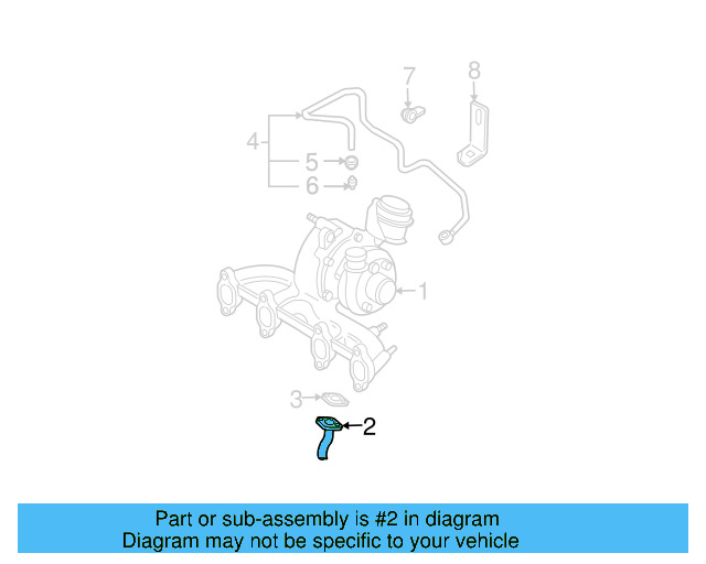 Oil Inlet Line 038-145-771-AH