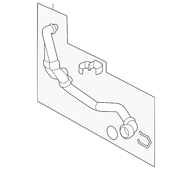 Lower Hose 5K0-122-051-N