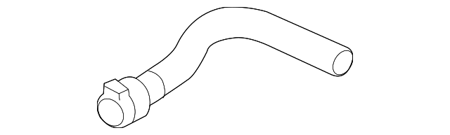 Lower Hose 5K0-122-051-E - View 2