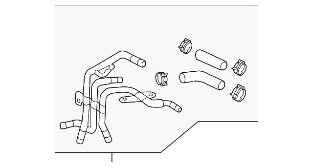 Reservoir Hose Clamp N-906-869-02 - View 103