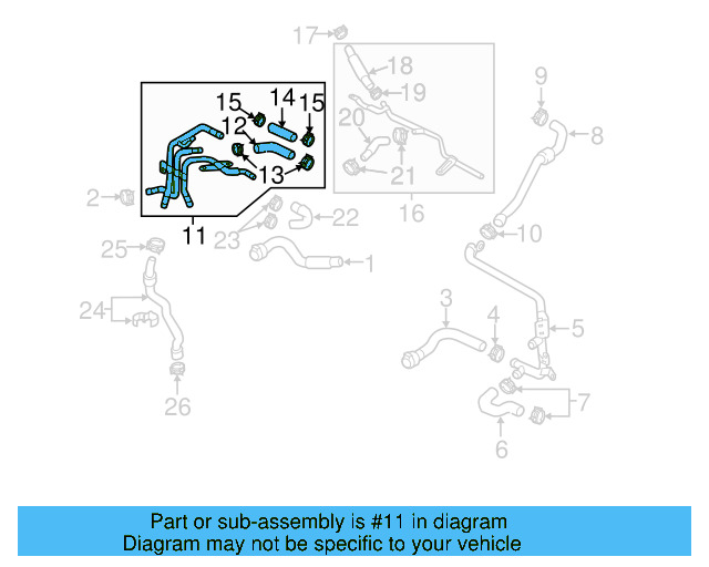 Tube Assembly 04L-121-064-AR