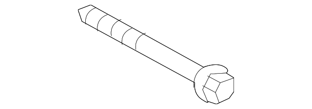 Compressor Assembly Mount Bolt N-106-727-01 - View 2