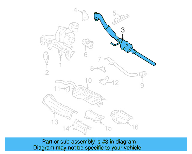 Front Pipe 1J0-254-505-PX