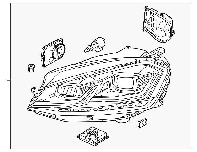 Headlamp Assembly 5GM-941-006-E - View 7