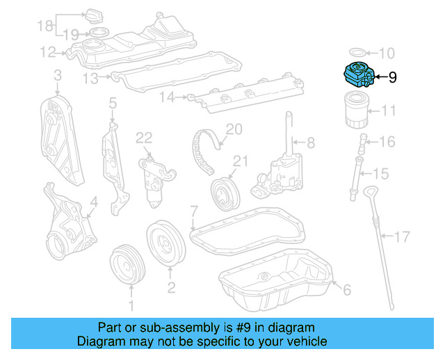 Oil Cooler 068-117-021-B - View 5
