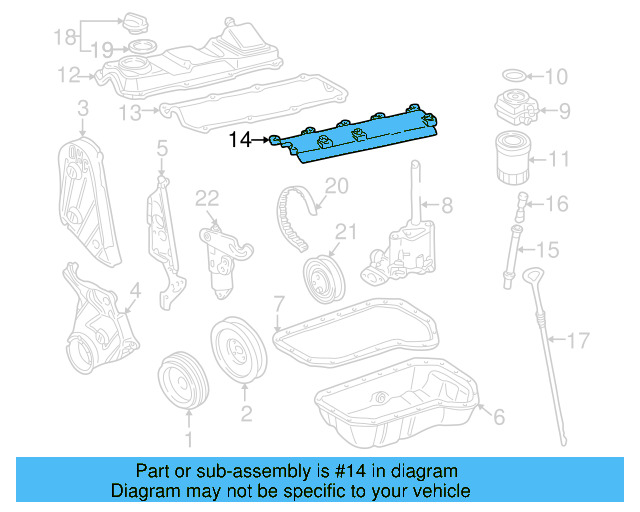 Oil Deflector 026-103-547 - View 2