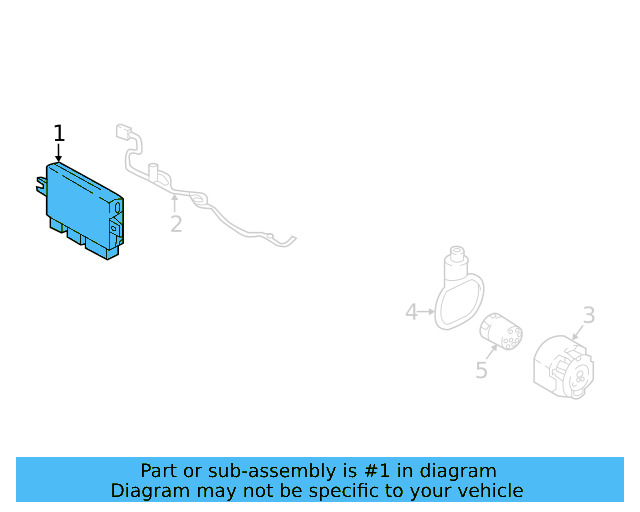 Control Module 5H0-907-383-C - View 6