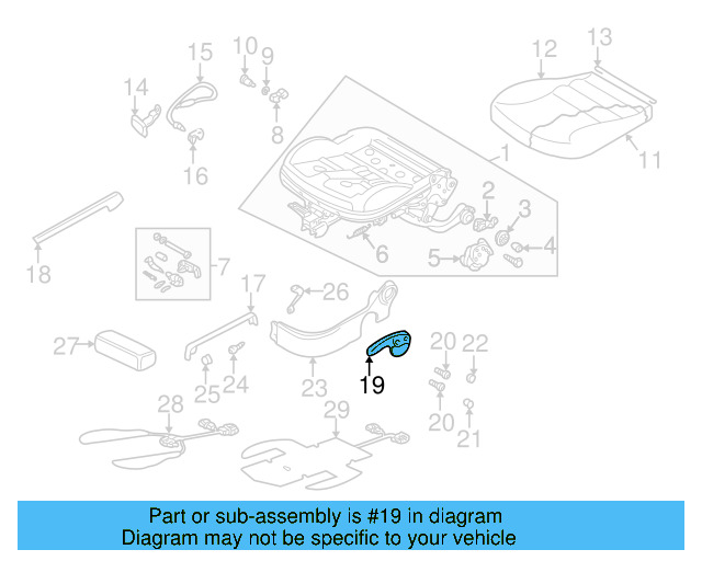 Front Guide 1J0-881-613-B