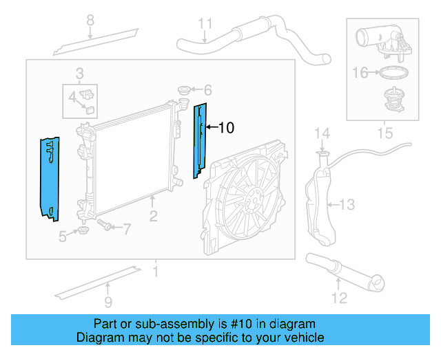 Side Seal 7B0-121-284 - View 5