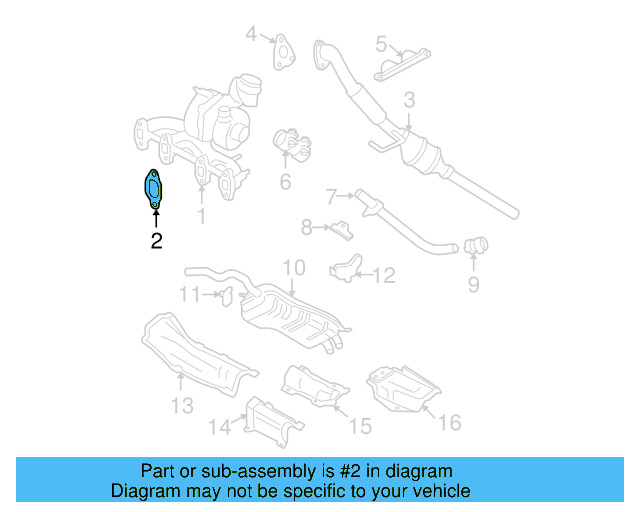 Gasket 028-129-589-B