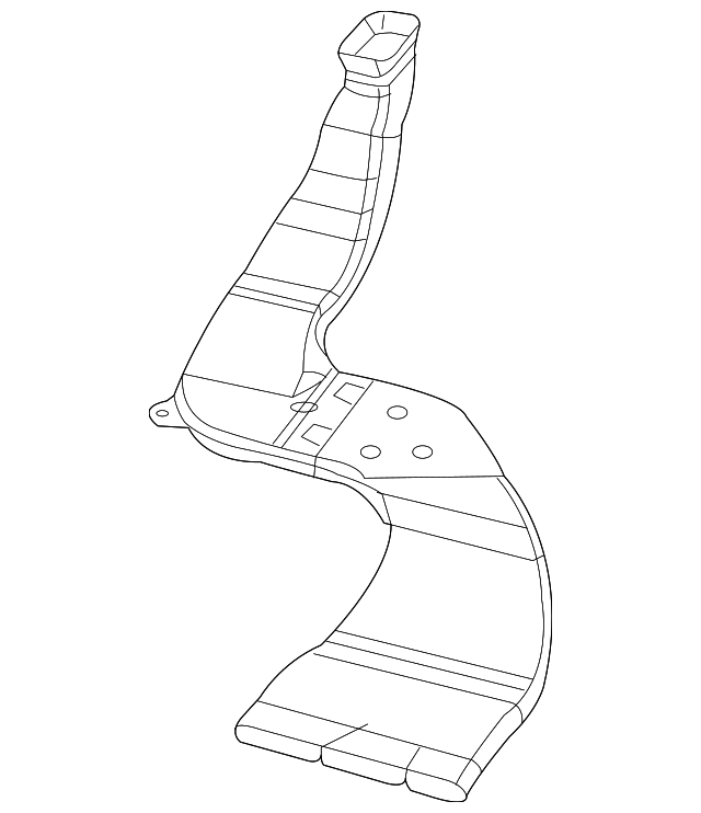 Floor Duct 7B0-819-656 - View 8