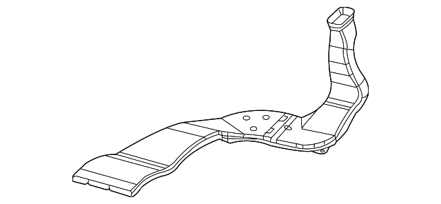 Floor Duct 7B0-819-655 - View 4