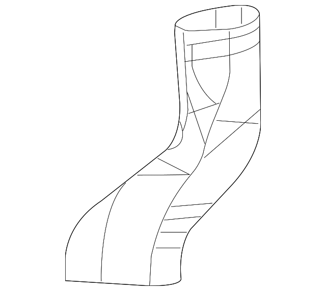 Upper Duct 7B0-820-681 - View 3