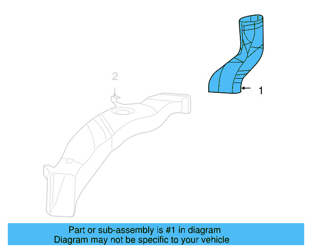 Upper Duct 7B0-820-681 - View 9