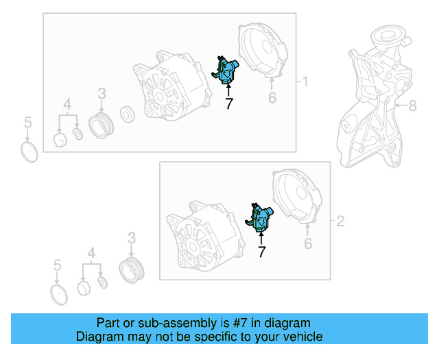 Voltage Regulator 06F-903-803-B - View 37