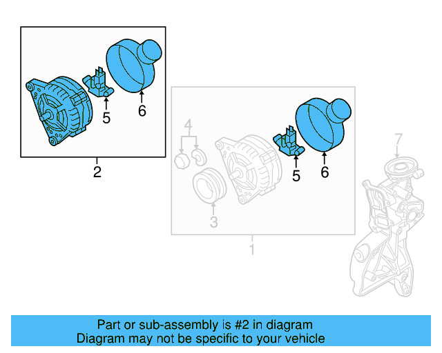 Alternator 06F-903-023-FX - View 37