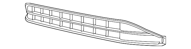 Lower Grille 561-853-677-J-9B9 - View 2