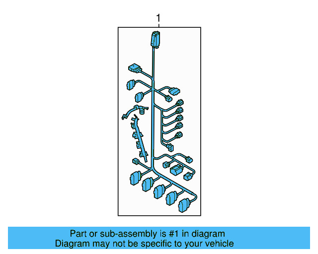 Engine Harness 07K-972-619-AL - View 7