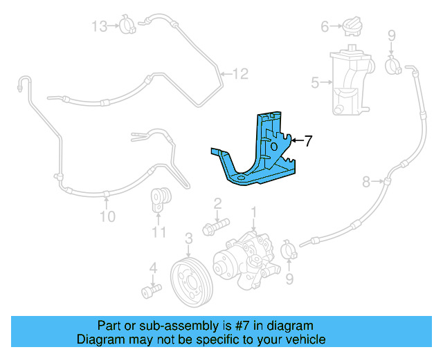 Bracket 5C0-422-166-H - View 13