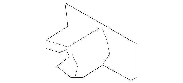 Rear Bracket (Unpainted) 3c5919491hgru