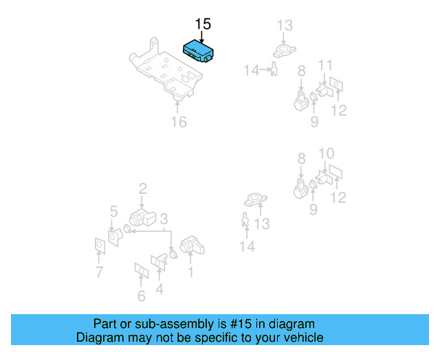 Control Module 3C0-919-283-B - View 5