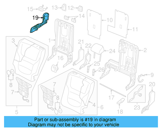 Hinge Cover 7P0-885-788-D-82V - View 3