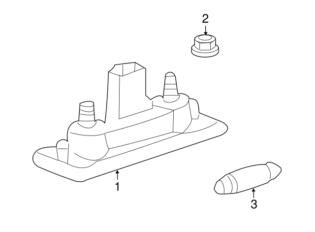 Mount Bracket Nut N-015-082-10 - View 2