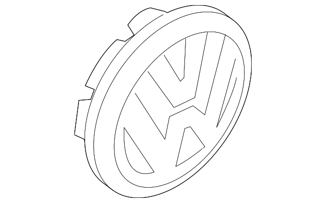 Alloy Wheel Center Cap 3B7-601-171-XRW - View 39