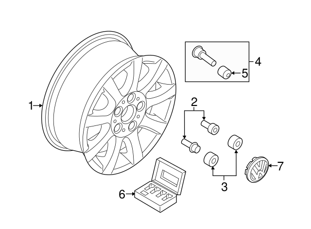 Wheel Bolt WHT-002-437 - View 100